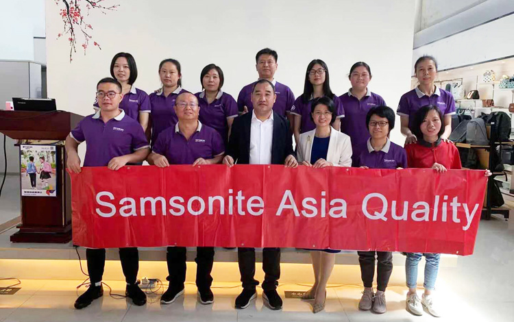 110年箱包品牌Samsonite莅临新宝gg科技之【如何有效沟通】
